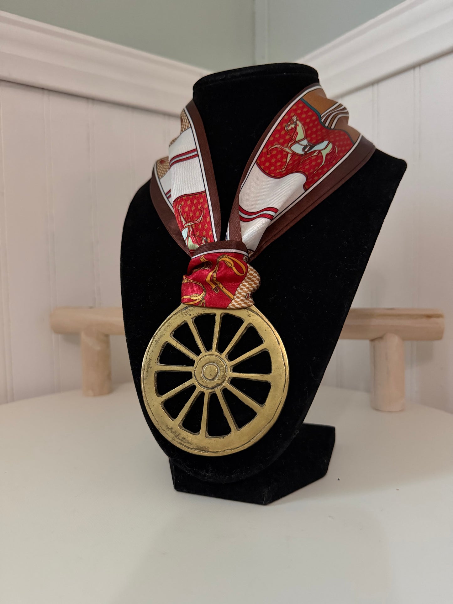 Wagon Wheel Necklace