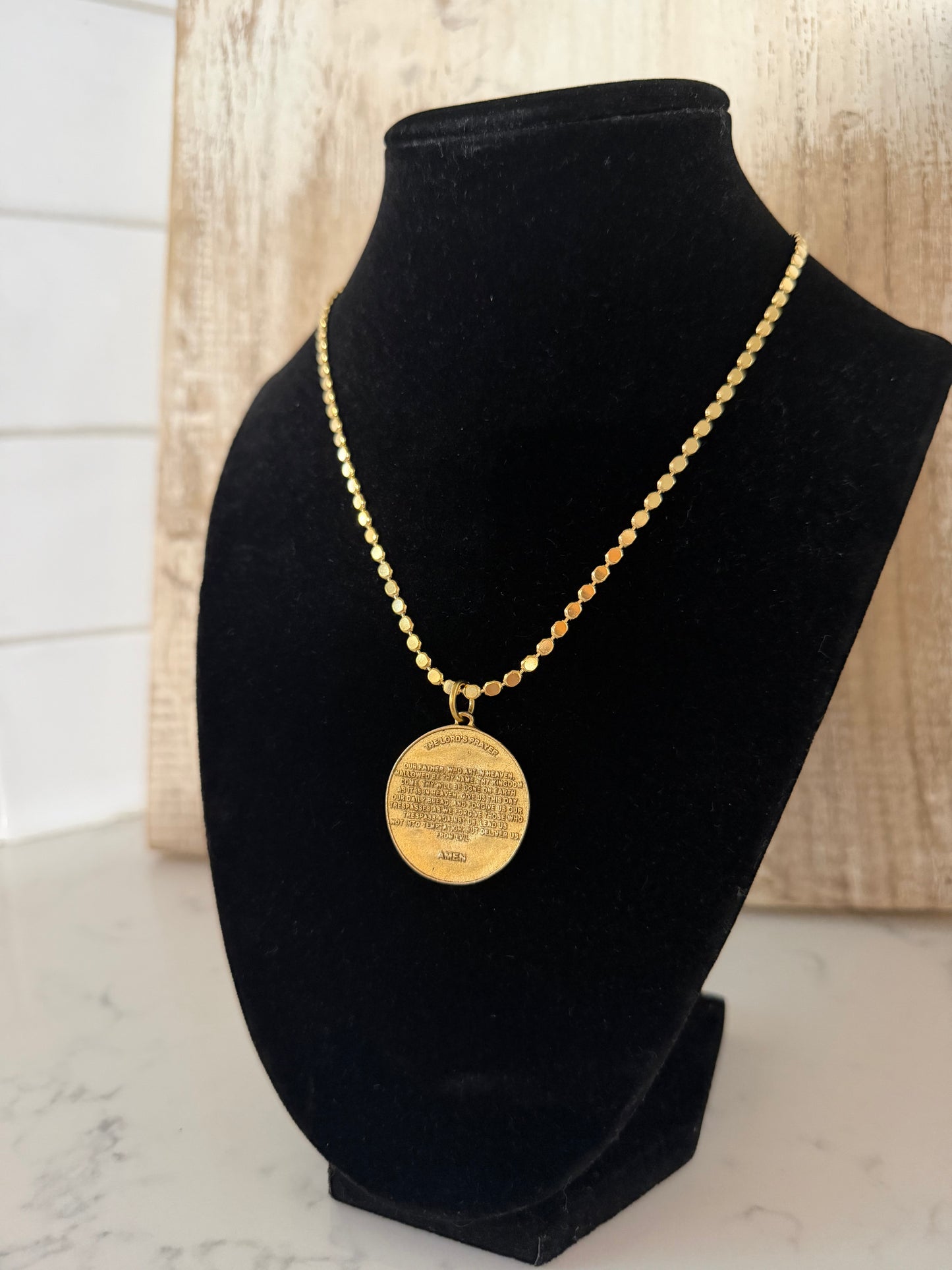 The Lords Prayer Necklace