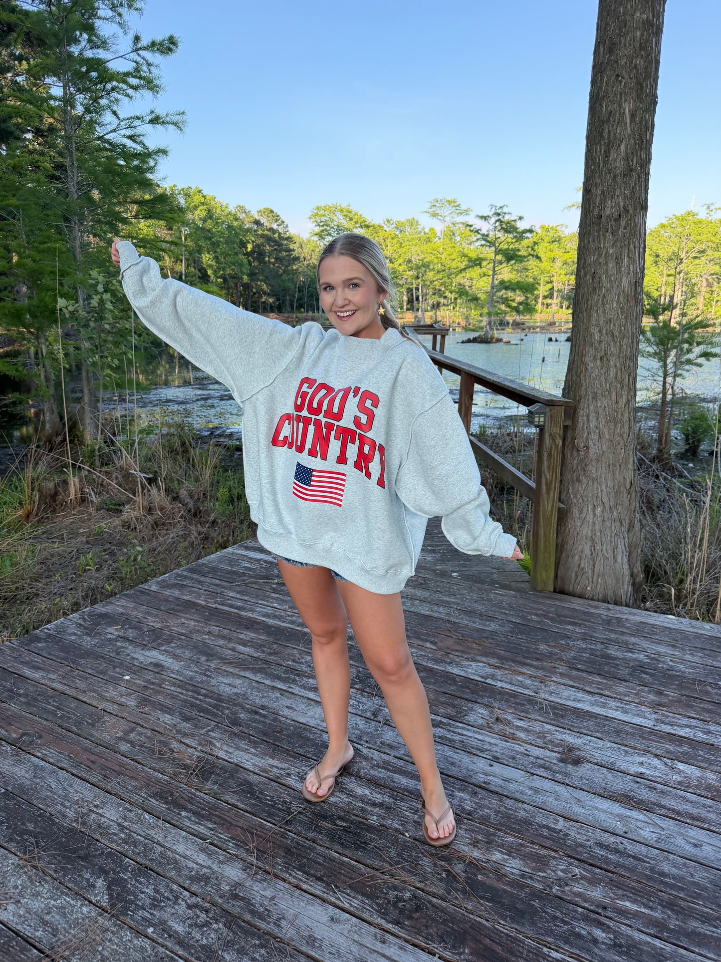 Gods Country/American Dream Mockneck