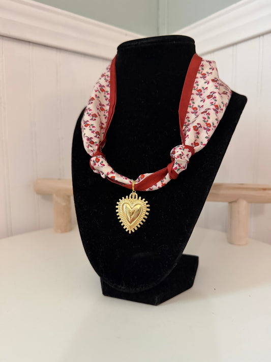 Blooming Heart Necklace